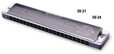 2 timer Tremolo harmonica - Suzuki
